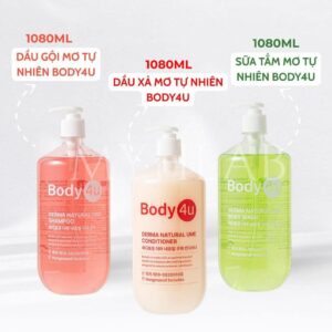 COMBO SỮA TẮM – DẦU GỘI – DẦU XẢ BODY4U