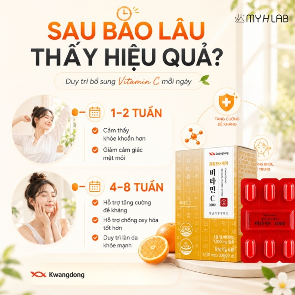 VITAMIN C 1000 KWANGDONG (3+1) - Ảnh 3