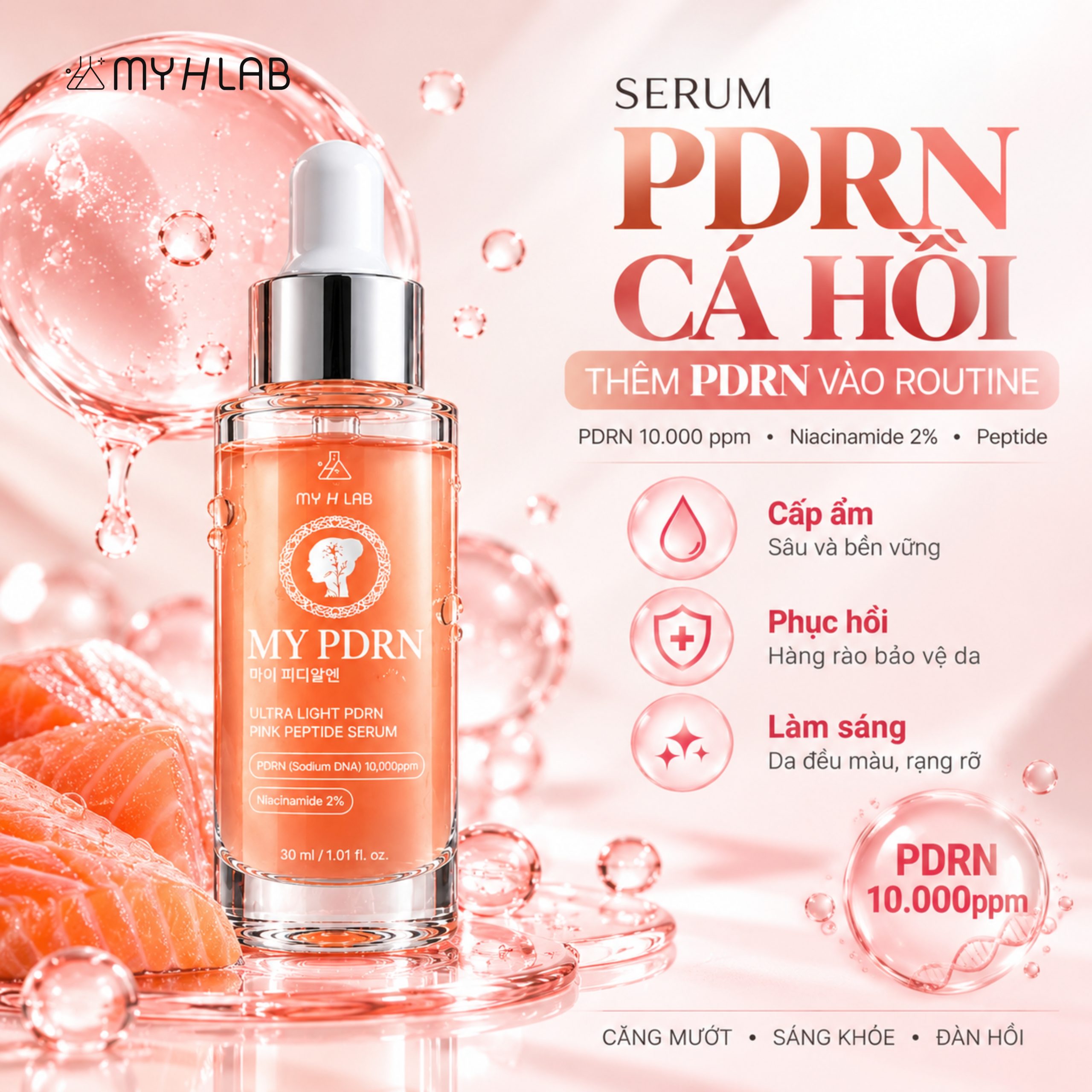 SERUM PDRN CÁ HỒI MYHLAB - Ảnh 2