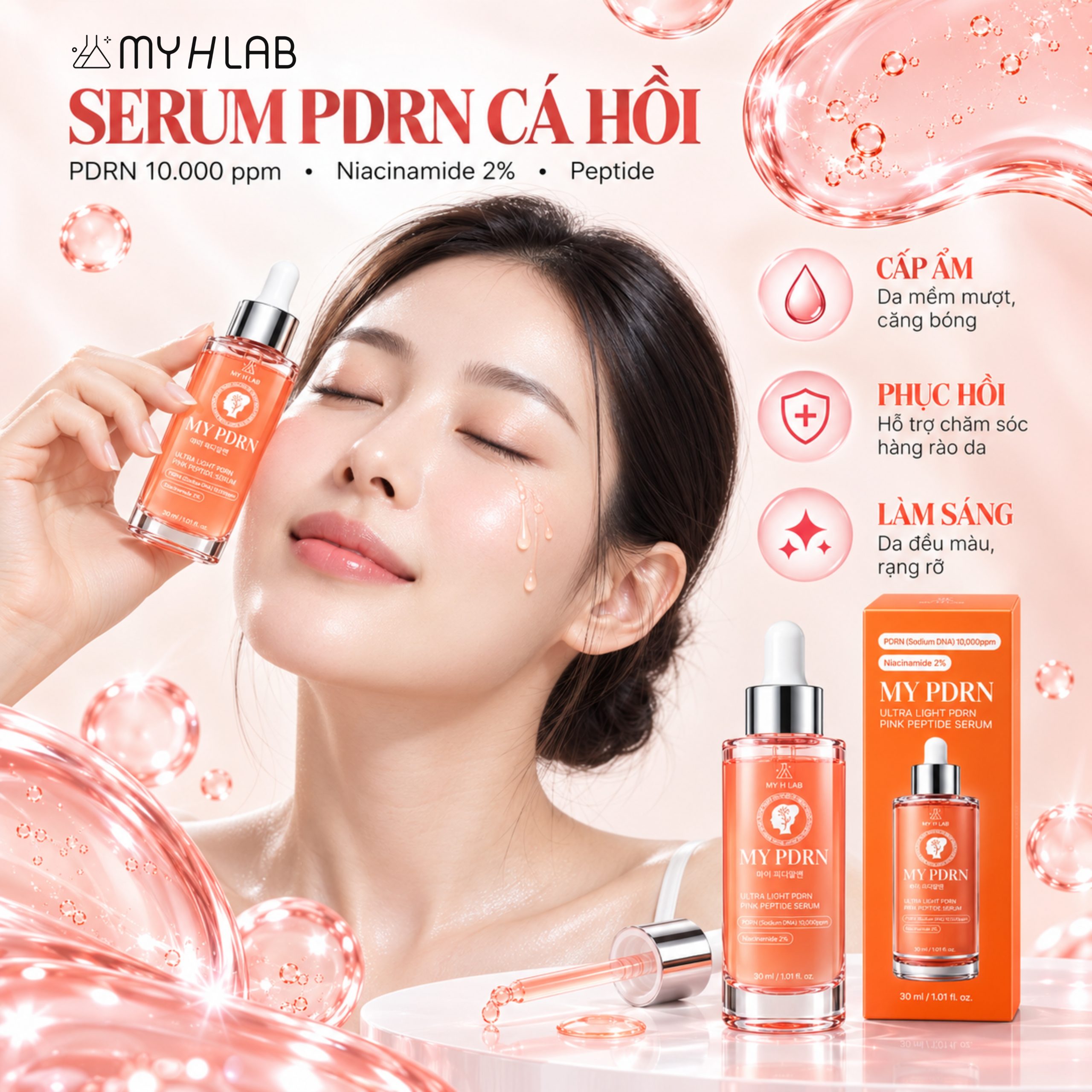 SERUM PDRN CÁ HỒI MYHLAB - Ảnh 3
